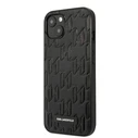Karl Lagerfeld KLHCP13SMNMP1K Apple iPhone 13 mini hardcase black Monogram Plaque