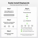 Belkin Connect 14‑in‑1 140W Dual Display Dock — USB‑C Docking Station με HDMI/DisplayPort 4K, Power Delivery, Ethernet