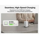 Belkin BOOSTCharge 100W USB-C GaN φορτιστής τοίχου με καλώδιο USB-C 1,5 m (WCH025KQ1.5WHB6)
