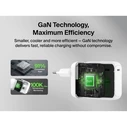 Belkin BOOSTCharge 100W USB-C GaN φορτιστής τοίχου με καλώδιο USB-C 1,5 m (WCH025KQ1.5WHB6)
