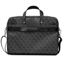 Guess GUCB15P4TK 16 inch black Saffiano 4G Hot Stamp Triangle Logo