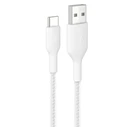 Belkin BOOSTCHARGE Braided USB-A to USB-C Cable 2 m White (CAB022HQ2MWH)