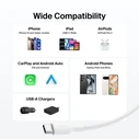 Belkin BOOSTCHARGE Braided USB-A to USB-C Cable 2 m White (CAB022HQ2MWH)