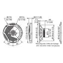 JVC CS-DR1722 Car Speaker Set 2-Way 17 cm (6.5") 50W RMS (pair)