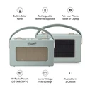 Roberts Revival Φορητό Ραδιόφωνο Ηλιακό DAB+ με Bluetooth Duck Egg Blue