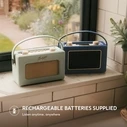 Roberts Revival Φορητό Ραδιόφωνο Ηλιακό DAB+ με Bluetooth Duck Egg Blue