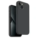 UNIQ Lino Hue Apple iPhone 14 Plus / 15 Plus Magclick Charging charcoal grey