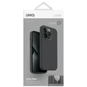UNIQ Lino Hue Apple iPhone 14 Plus / 15 Plus Magclick Charging charcoal grey