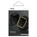 UNIQ Moduo Case Apple Watch 4/5/6/7/8/9/SE 44/45mm black-mustard/midnight-mustard