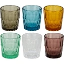 Guzzini VANITY Set of 6 Shot Glasses - Assorted Colors