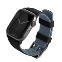 UNIQ Linus strap Apple Watch 4/5/6/7/8/9/SE/10 40/41/42mm Airosoft Silicone black/midnight black