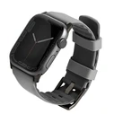 UNIQ Linus strap Apple Watch 4/5/6/7/8/9/SE/10 40/41/42mm Airosoft Silicone gray/chalk grey