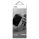 UNIQ Linus strap Apple Watch 4/5/6/7/8/9/SE/10 40/41/42mm Airosoft Silicone gray/chalk grey
