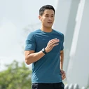 UNIQ Linus strap Apple Watch 4/5/6/7/SE/8/9/Ultra 44/45/49mm Airosoft Silicone blue/nautical blue