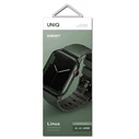 UNIQ Linus strap Apple Watch 4/5/6/7/SE/8/9/Ultra 44/45/49mm Airosoft Silicone green/moss green