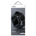 Belt + case UNIQ Monos 2in1 Apple Watch 4/5/6/7/8/9/SE 44/45mm black/midnight black