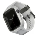 Belt + case UNIQ Monos 2in1 Apple Watch 4/5/6/7/8/9/SE 44/45mm gray/chalk grey