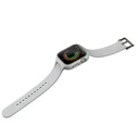 Belt + case UNIQ Monos 2in1 Apple Watch 4/5/6/7/8/9/SE 44/45mm gray/chalk grey