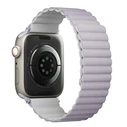 UNIQ Revix strap Apple Watch 4/5/6/7/8/SE/SE2/9/10 40/41/42mm Reversible Magnetic lilac-white/lilac-white