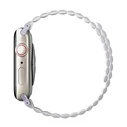 UNIQ Revix strap Apple Watch 4/5/6/7/8/SE/SE2/9/10 40/41/42mm Reversible Magnetic lilac-white/lilac-white