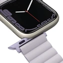 UNIQ Revix strap Apple Watch 4/5/6/7/8/SE/SE2/9/10 40/41/42mm Reversible Magnetic lilac-white/lilac-white
