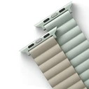 UNIQ Revix strap Apple Watch 4/5/6/7/8/SE/SE2/9/10 40/41/42mm Reversible Magnetic green-beige/sage-beige