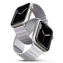UNIQ Revix strap for Apple Watch 4/5/6/7/SE/8/9/Ultra 44/45/49mm Reversible Magnetic lilac-white