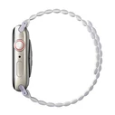 UNIQ Revix strap for Apple Watch 4/5/6/7/SE/8/9/Ultra 44/45/49mm Reversible Magnetic lilac-white