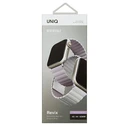 UNIQ Revix strap for Apple Watch 4/5/6/7/SE/8/9/Ultra 44/45/49mm Reversible Magnetic lilac-white