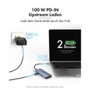 ICY BOX Spade Dock 4081 5-in-1 USB-C Docking Station with HDMI 4K and Power Delivery