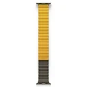 UNIQ Revix strap Apple Watch 4/5/6/7/SE/8/9/Ultra 44/45/49mm Reversible Magnetic mustard-khaki/mustard-khaki