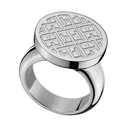 TOMMY HILFIGER Women's Ring 2700090C (Size 54) - Stainless Steel, Grey