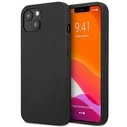 Mercedes AMG AMHCP14SDOLBK Apple iPhone 14 black hardcase Leather Hot Stamped