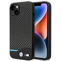 BMW BMHCP14M22NBCK Apple iPhone 14 Plus / 15 Plus black Leather Carbon