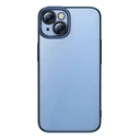 Θήκη Baseus Glitter Transparent and Tempered Glass set για iPhone 14 Plus (blue)