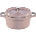 Staub La Cocotte 20cm Round Cast Iron Cocotte, Cherry Blossom