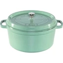 Staub La Cocotte 28cm Round Cast Iron Cocotte, Sage - Zwilling J.A. Henckels (MPN 1008704)