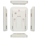 Alecto Ws-1200 Μετεωρολογικός Σταθμός Ασύρματο Βροχόμετρο Λευκό