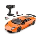 Carson 1:14 Lamborghini Murcielago 2.4G Remote Control Car, Orange (100% RTR)
