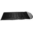 Campus FOX III Sleeping Bag Black 220x110cm with Pillow