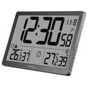 KIENZLE Jumbo NEO LCD Μετεωρολογικό Ρολόι Τοίχου γκρι