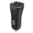 Φορτιστής Αυτοκινήτου Duracell USB, USB-C 27W (Black)