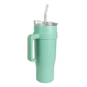 Jocca Θερμός Μπουκάλι Ανοξείδωτο 1.2L Green με Λαβή, Επιστόμιο και Καλαμάκι J-2752