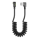 Καλώδιο USB to Lightning Mcdodo CA-7300 angled 1.8m (black)