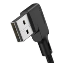 Καλώδιο USB to Lightning Mcdodo CA-7300 angled 1.8m (black)
