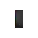 Aerocool Rift Gaming Midi Tower Computer Case with Side Window and RGB Lighting - Black