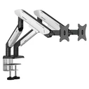 Βάση Monitor Anda Seat ARM / A9-2S Black- White Dual, Weight Capacity (per Screen): 2-15kg