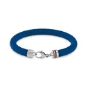 Ανδρικό Βραχιόλι Tommy Hilfiger 2790554 (20cm) Silicone Blue