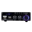 Ενισχυτής Blitzwolf AS-22 audio amplifier, 45W, Bluetooth 5.0, USB + remote control (black)