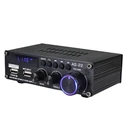 Ενισχυτής Blitzwolf AS-22 audio amplifier, 45W, Bluetooth 5.0, USB + remote control (black)